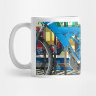 Blue Bike Mug